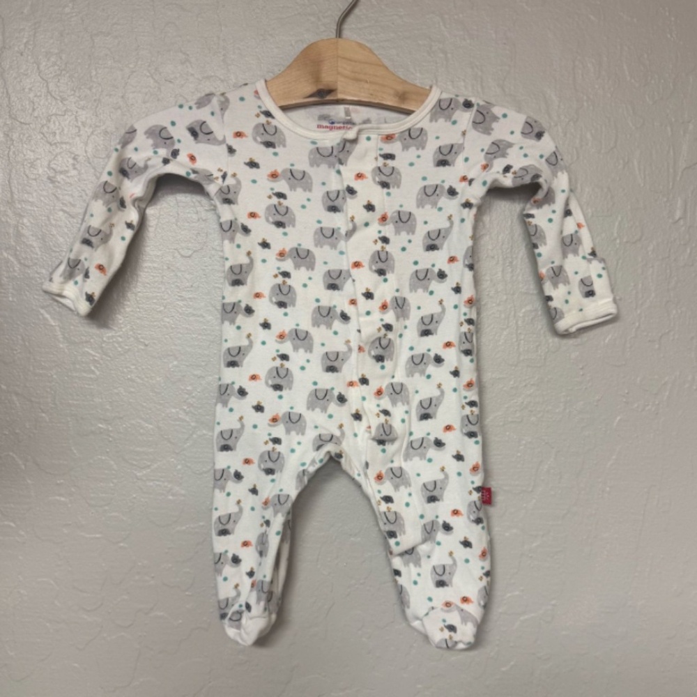 $20 ADD ON magnetic me onesie hanna andersson little sleepies nested bean